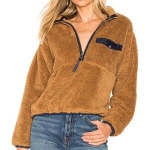 Anime bing sierra caramel fleece pullovers size extra small